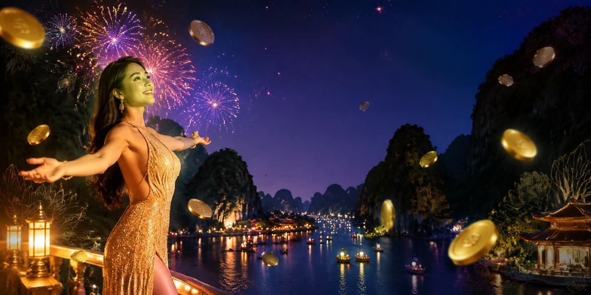 Cảnh cược giải trí tại vùng biển Ninh Bình trong buổi chiều tà